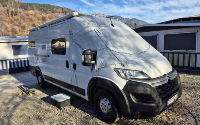 Lyžovačka s camperom